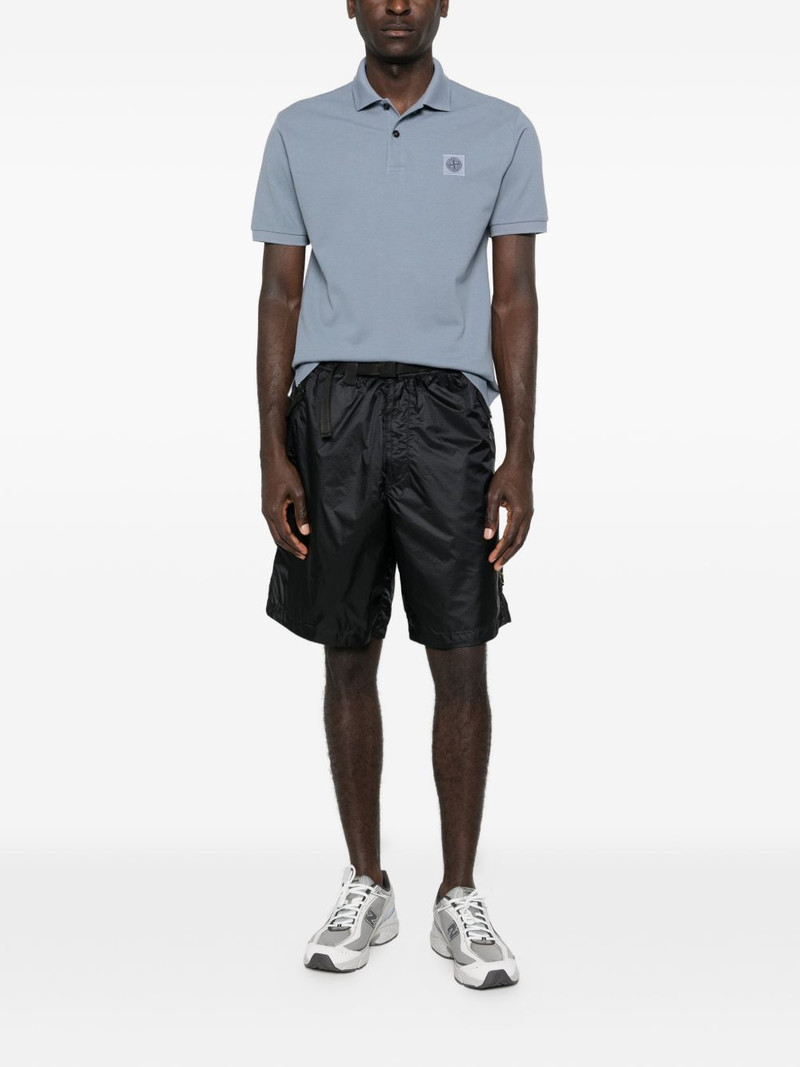 Stone Island logo-patch shorts outlook