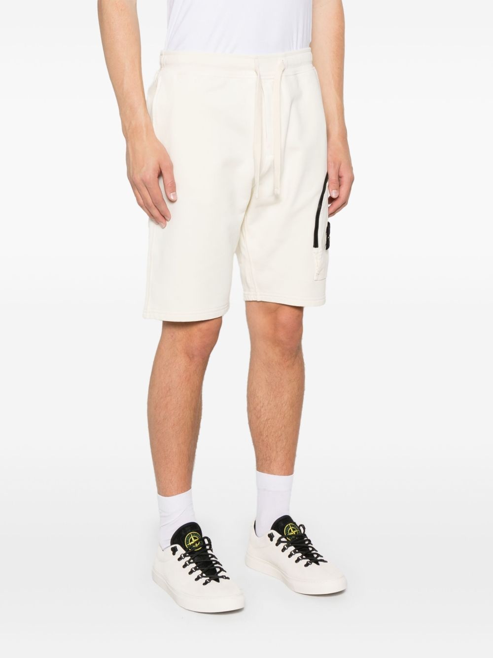 Compass-badge track shorts - 3