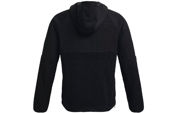 Under Armour Mission Boucle Anorak Hoodie 'Black' 1366094-001 - 2