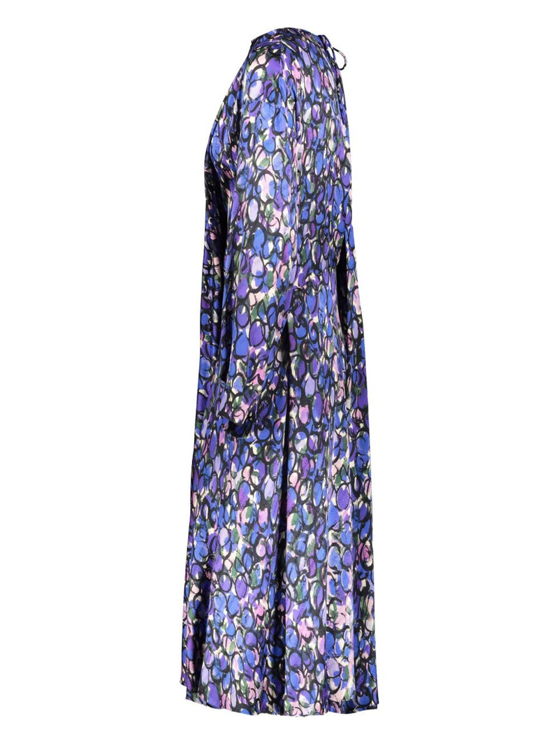 jacquard floral-print dress 3