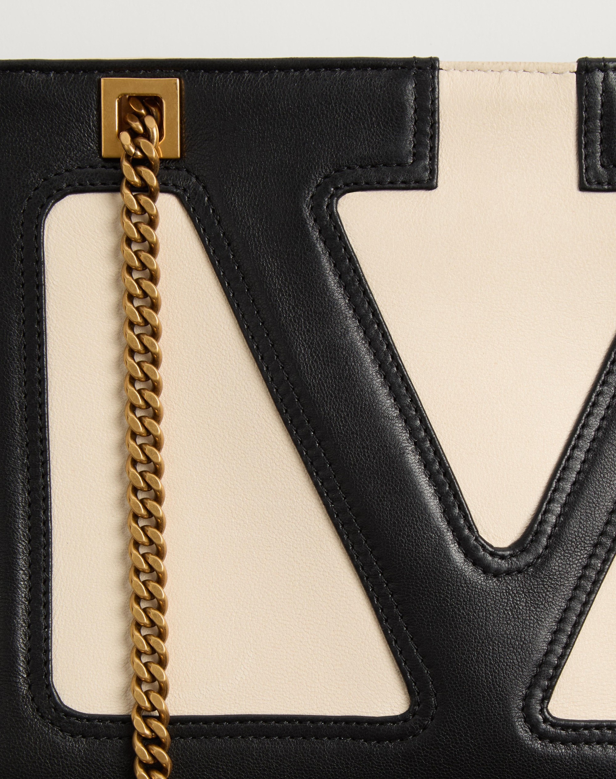VALENTINO GARAVANI VIVA SUPERSTAR SMALL NAPPA LEATHER SHOPPING BAG - 8