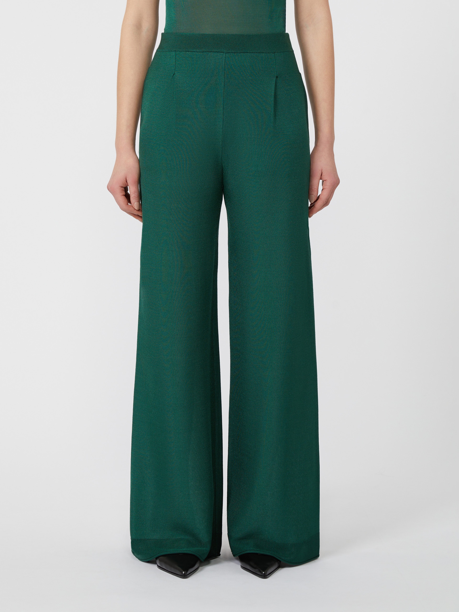 GORDON Viscose yarn trousers - 3