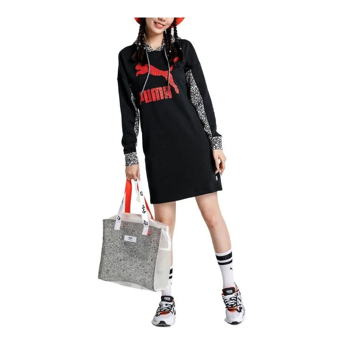 (WMNS) PUMA X MR DOODLE HOODED D 598686-01 - 1