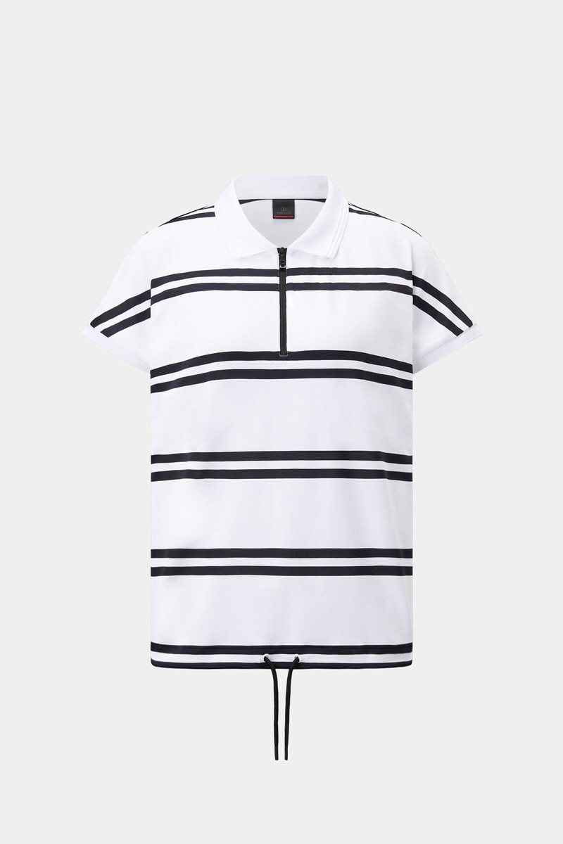 Gaja polo shirt in White/black 1