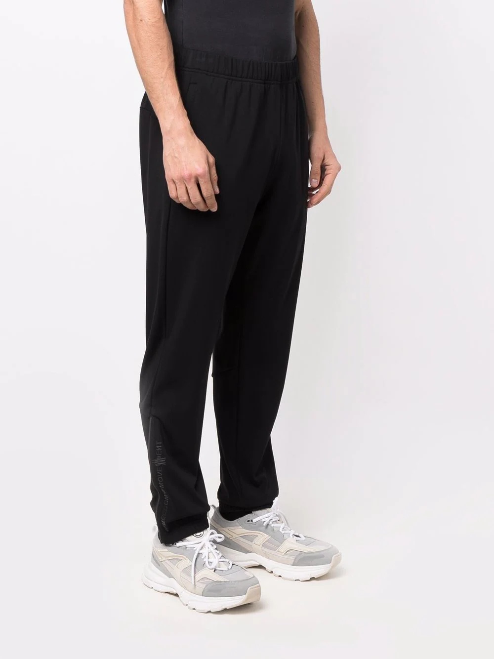 ribbed-cuff track pants - 3