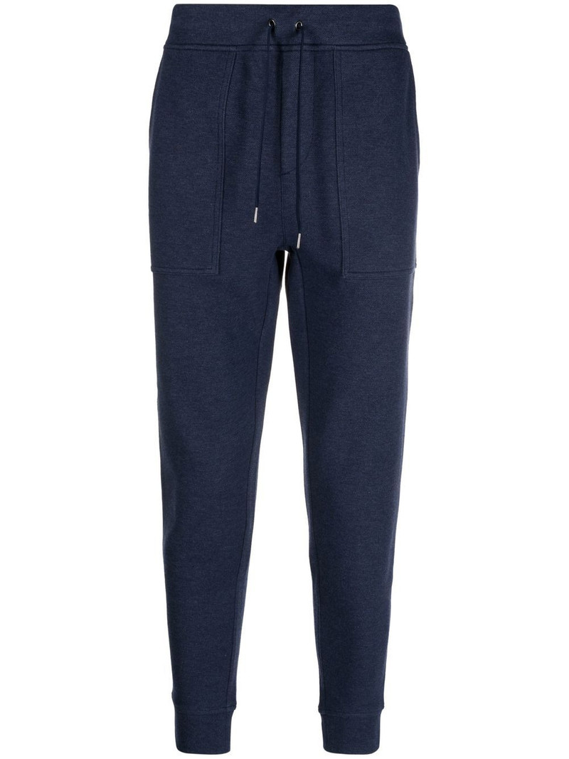 cotton-blend track pants 1