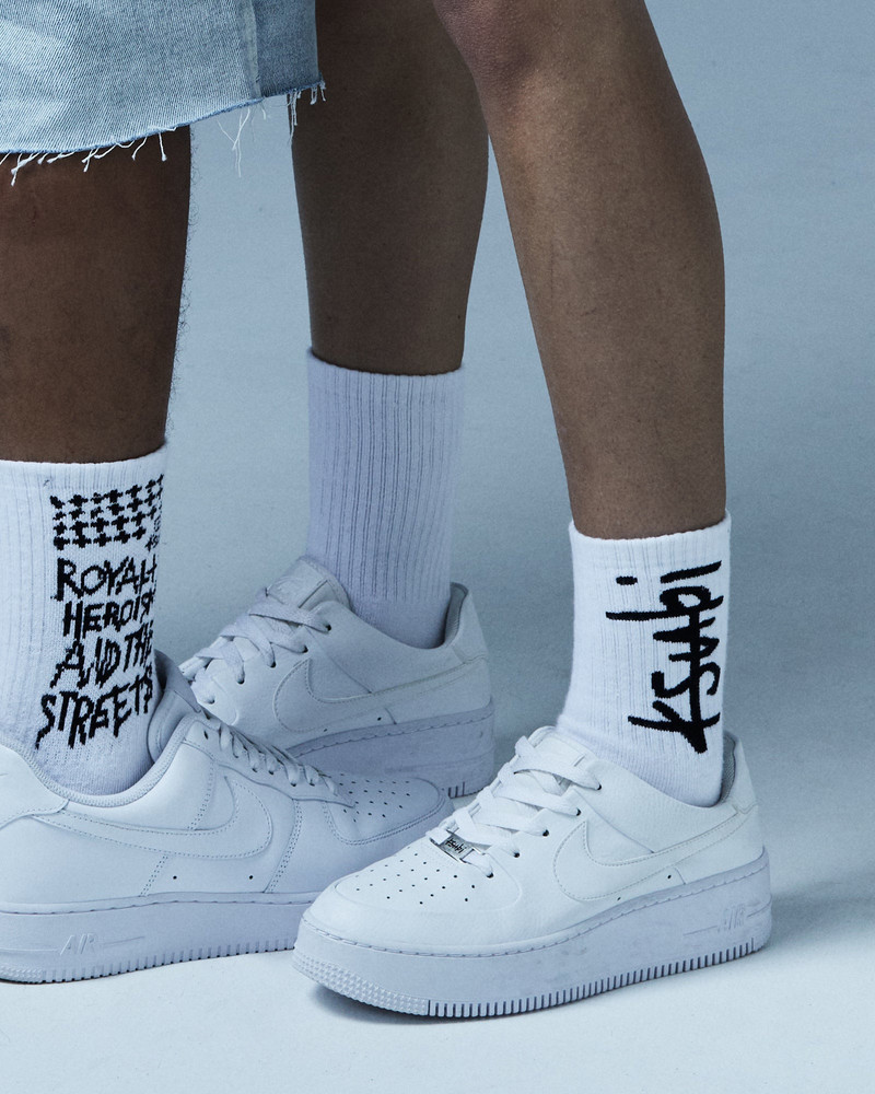 Ksubi 1999 KSOCKS WHITE/BLACK outlook