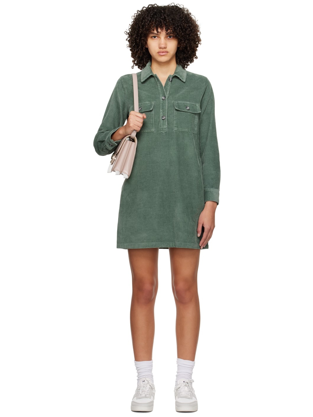 Green Mia Minidress - 1