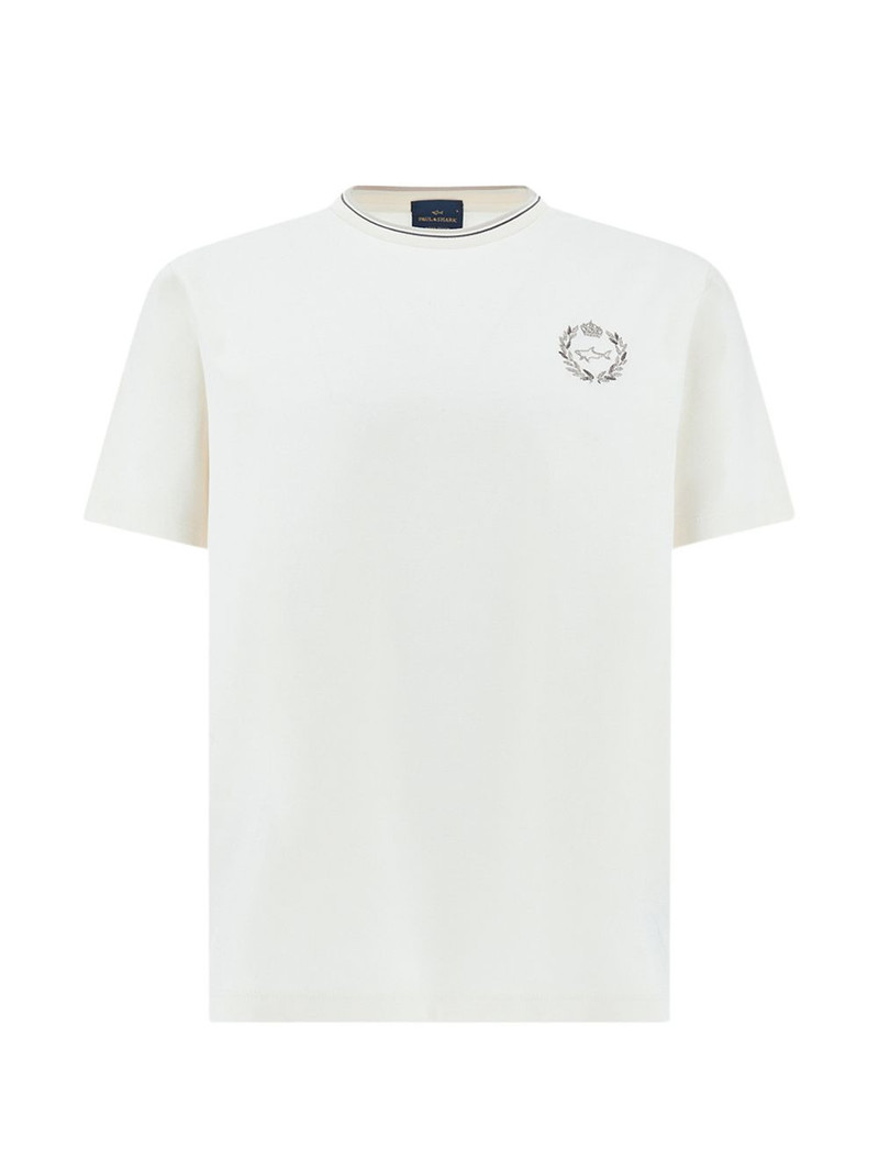 heraldic embroidery T-shirt 1