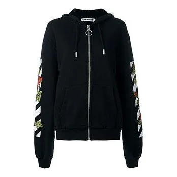 (WMNS) Off-White Flowers Printed Black OWBB011F161921281088 - 1