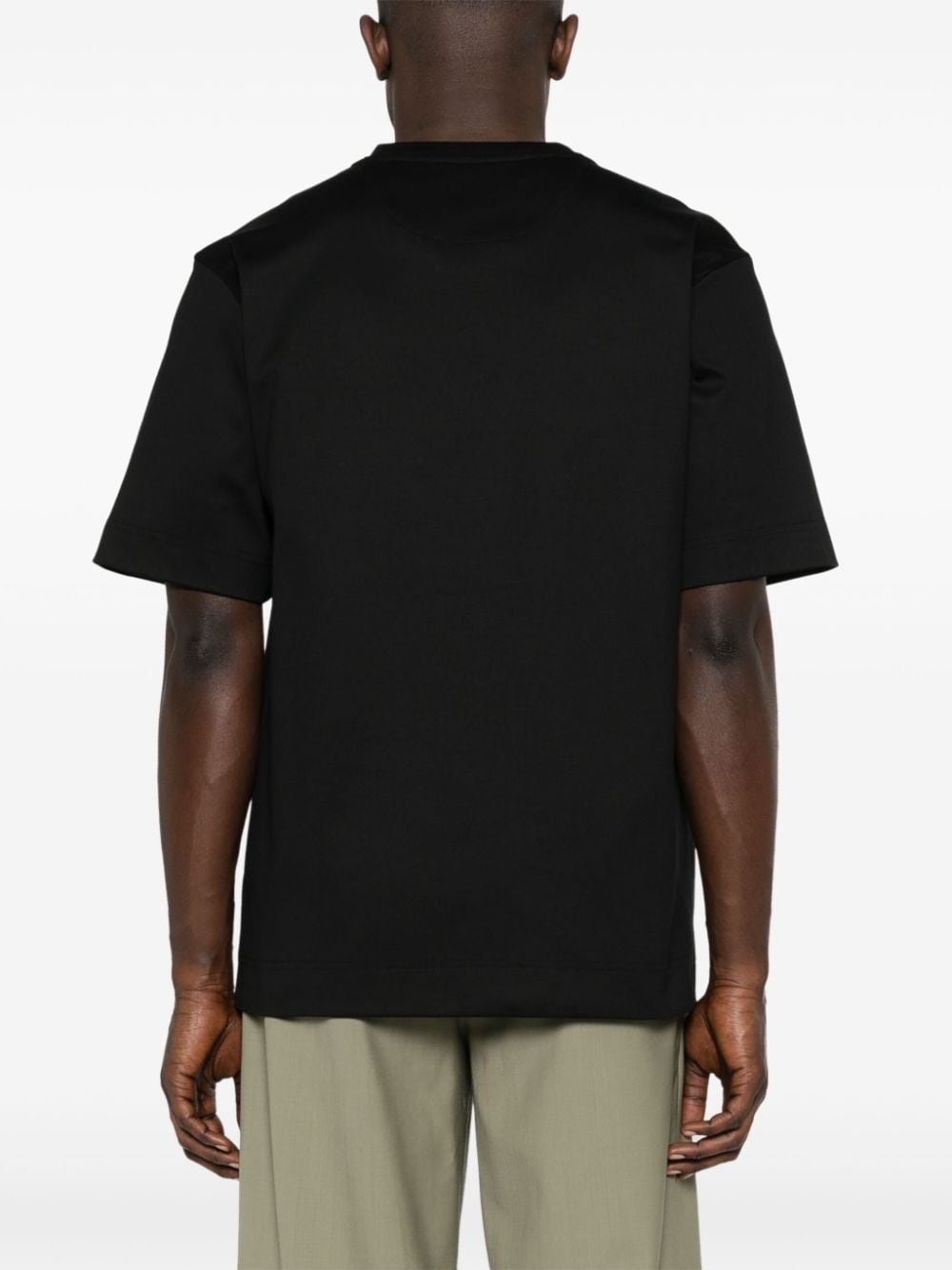 logo-embroidered T-shirt - 4