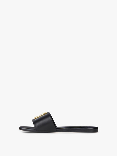 Givenchy 4G SANDALS IN LEATHER outlook