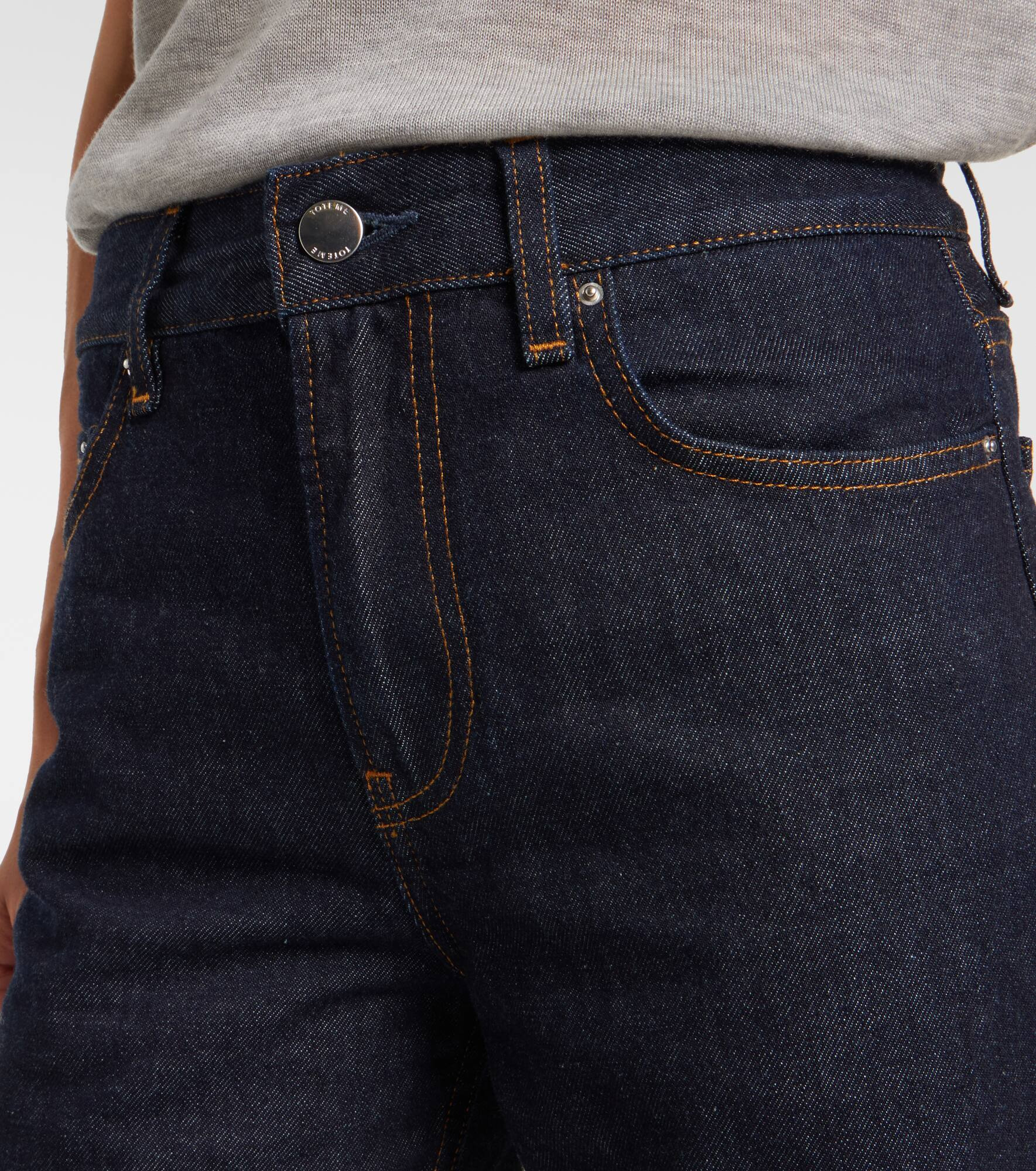 Low-rise straight jeans - 4