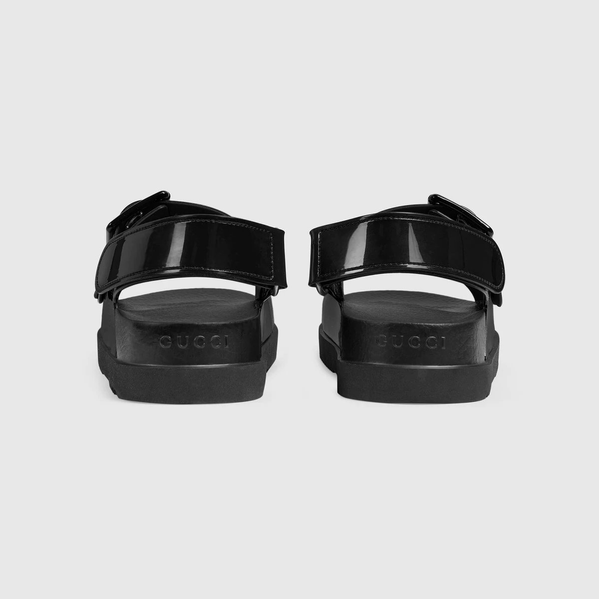 Women's sandal with mini Double G - 4