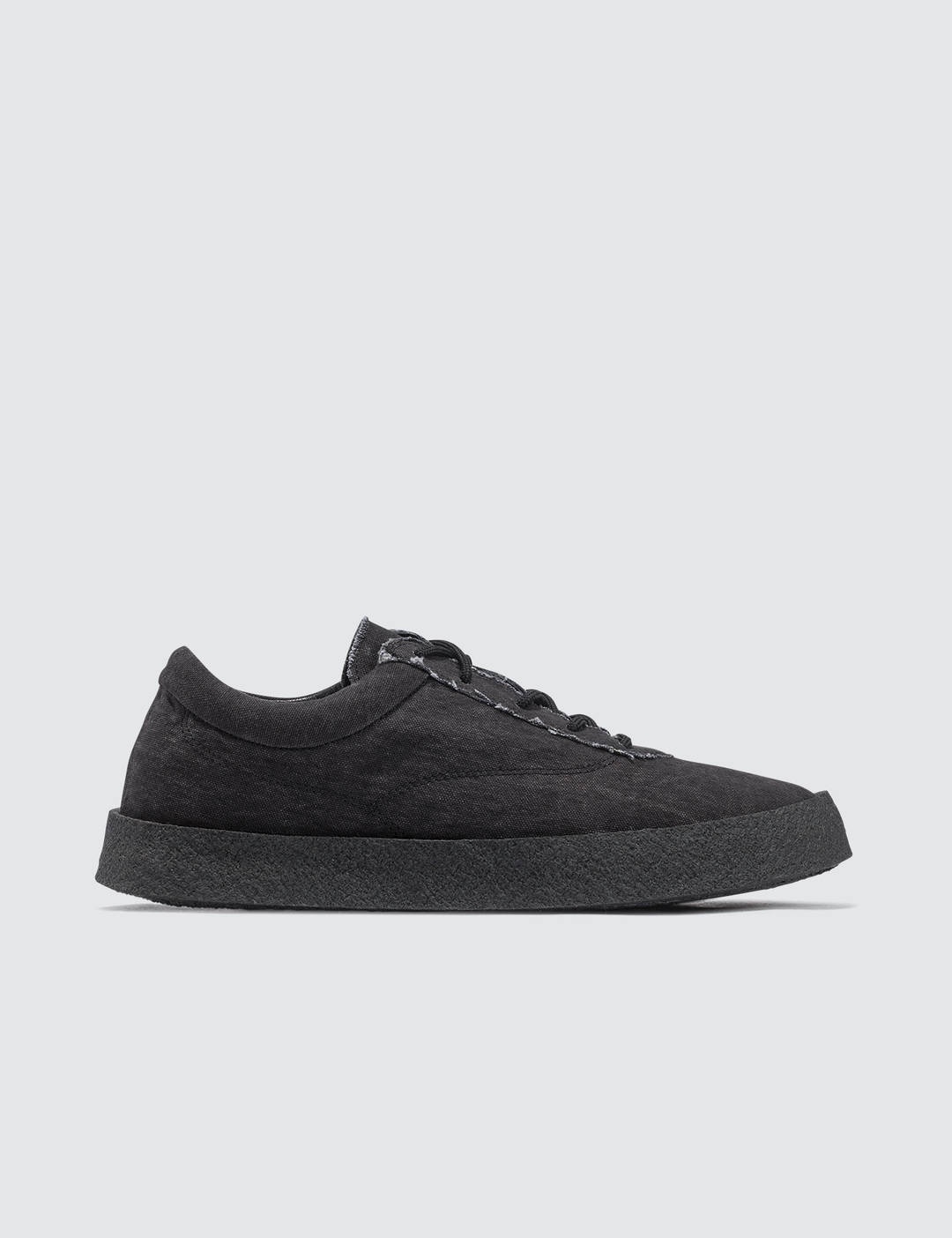 Women's Crepe Sneaker In Washed Canvas - 1