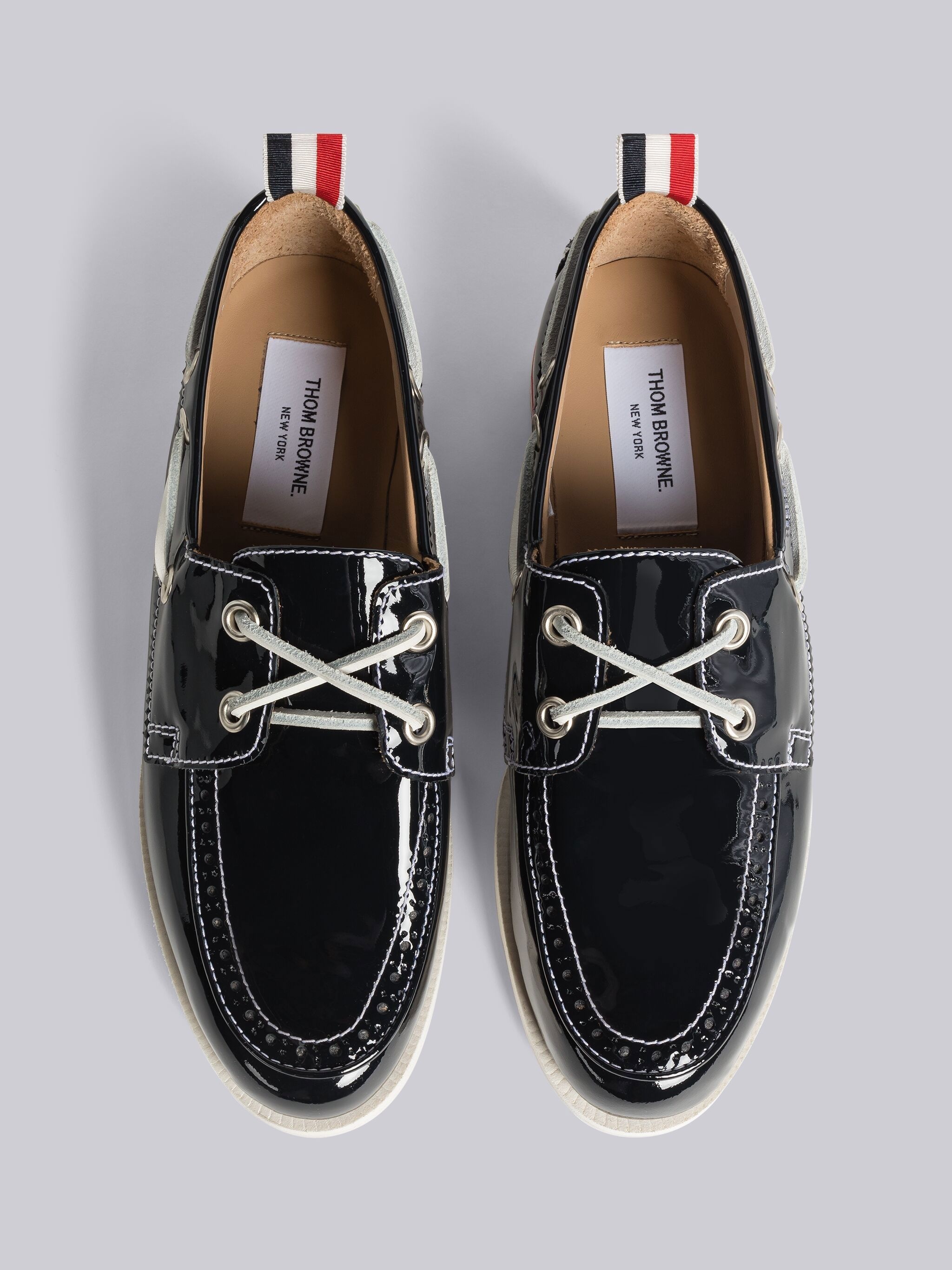 Soft Patent Micro Sole Boat Shoe - 4
