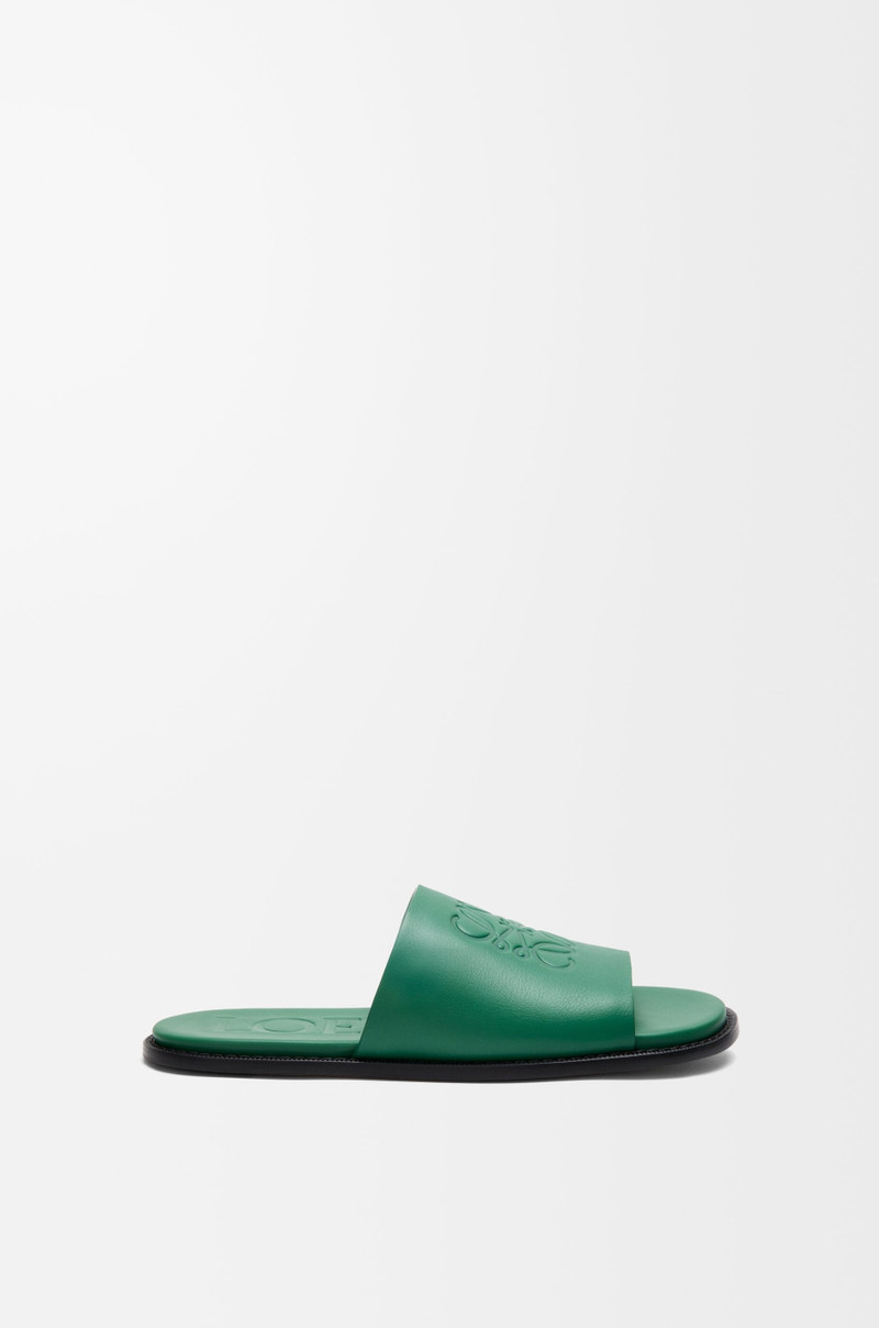 Flex Anagram slide in soft calfskin 1