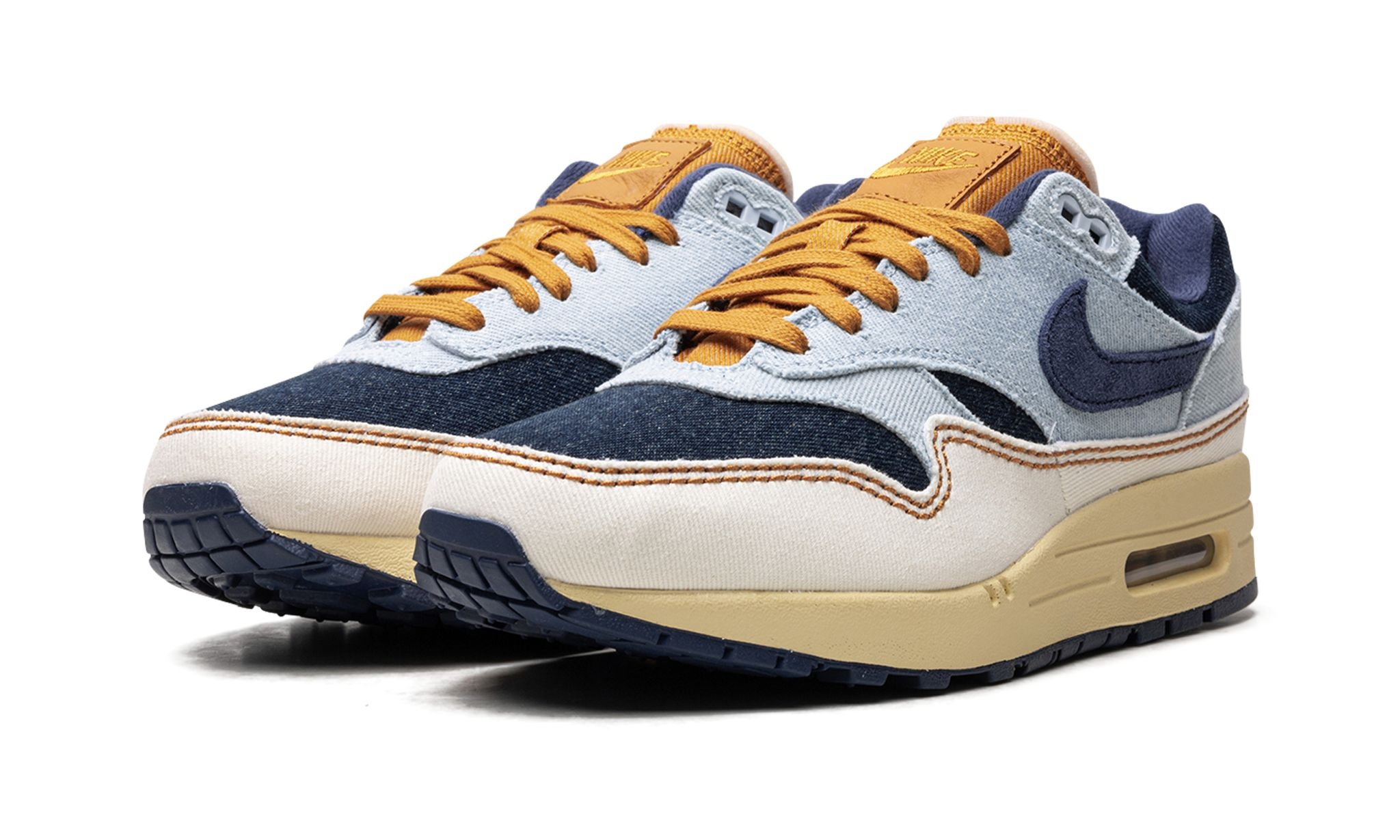 Air Max 1 '87 WMNS "AURA / MIDNIGHT NAVY / PALE IVORY" - 2