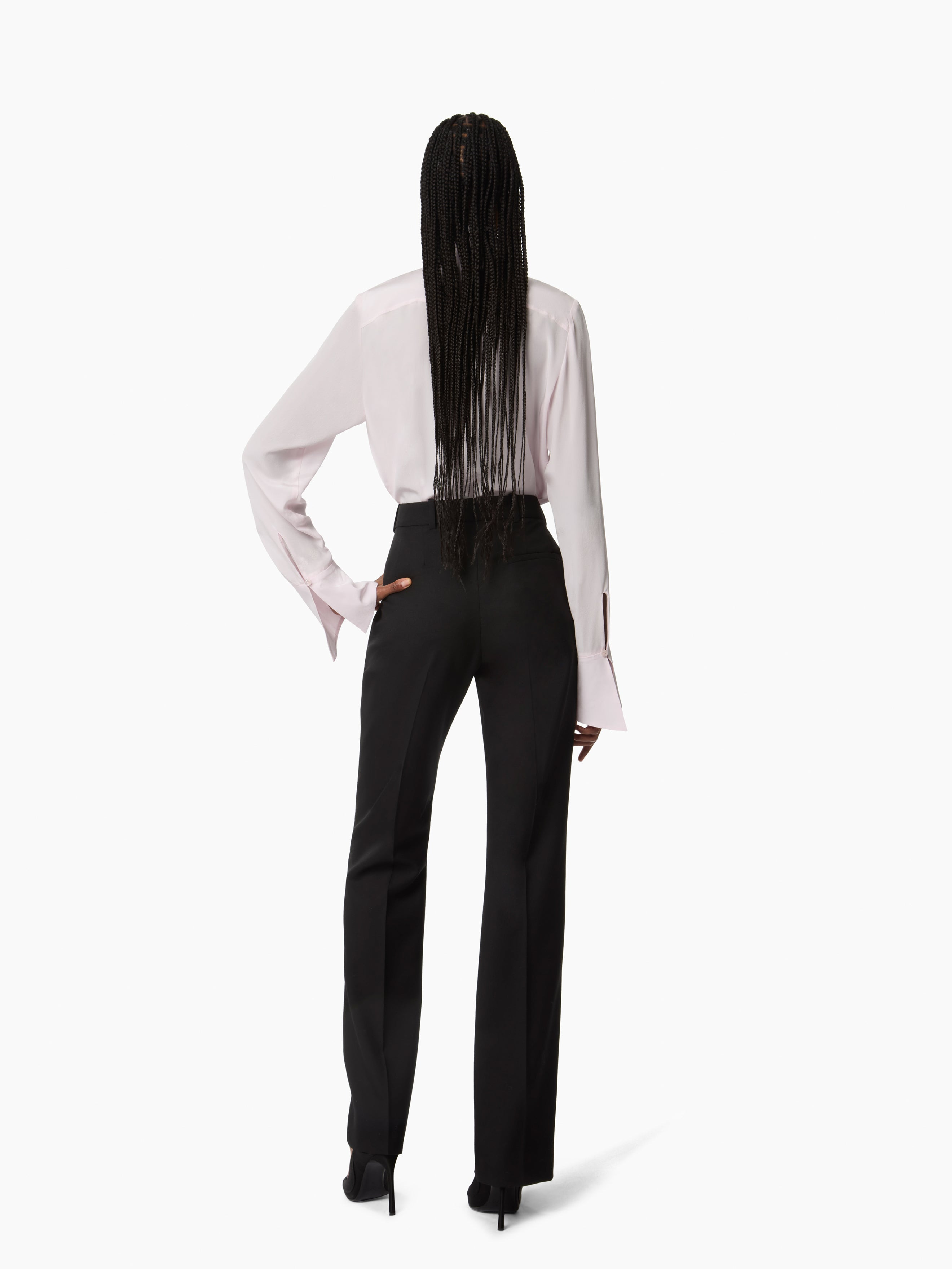 Lavalliere Silk Shirt - 4