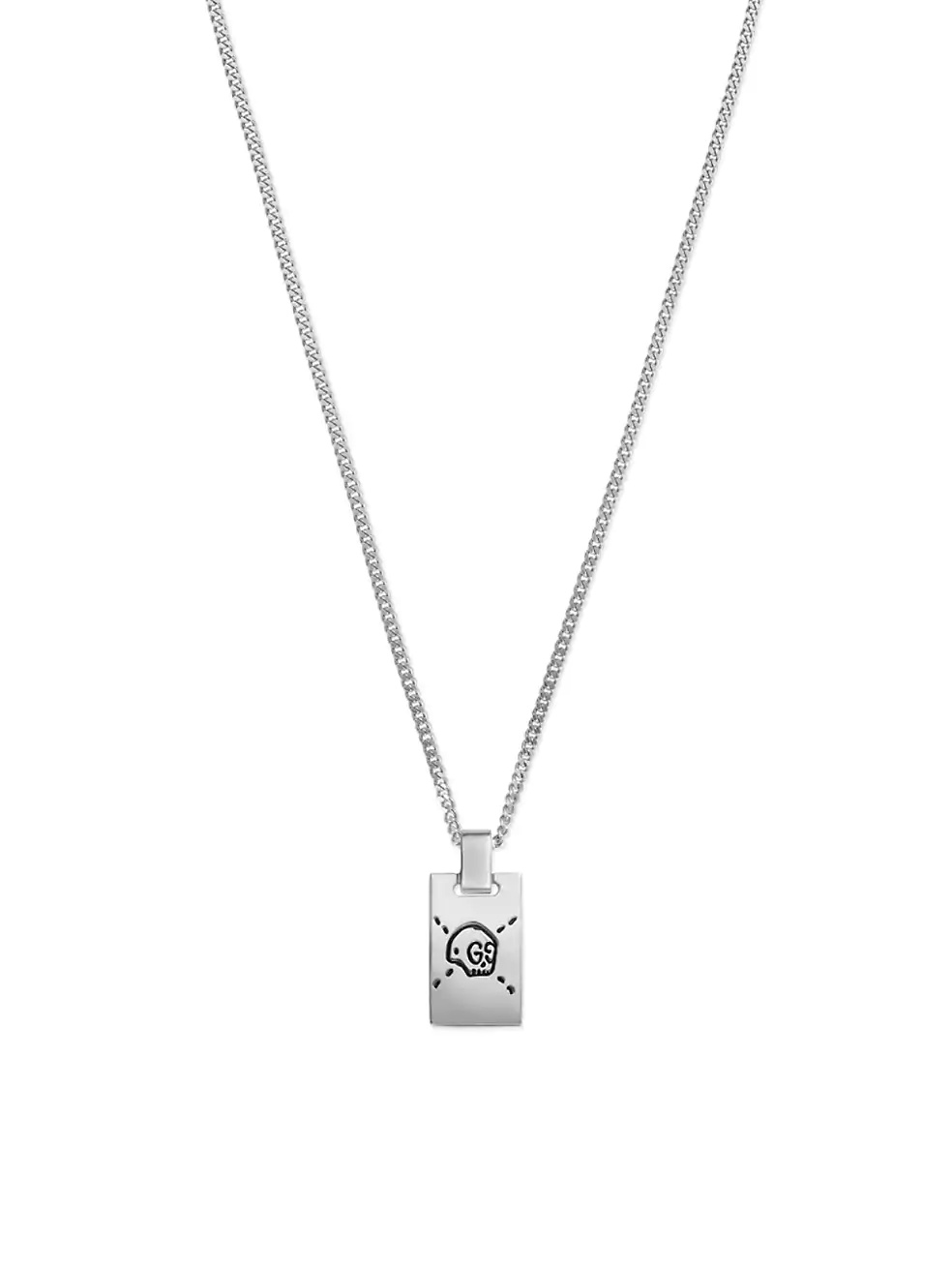 GucciGhost Sterling Silver Necklace - 1