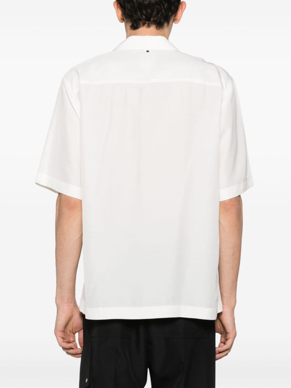 sketch-print short-sleeve shirt - 4