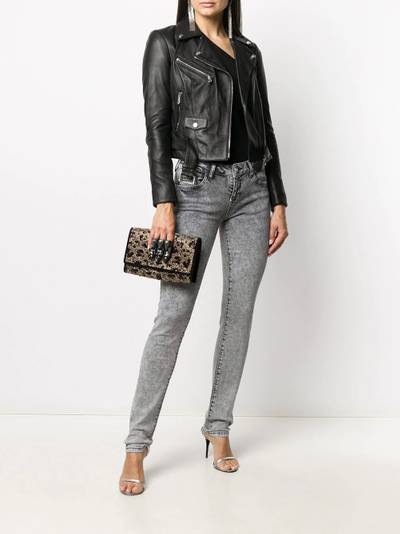 PHILIPP PLEIN mid-rise skinny jeans outlook