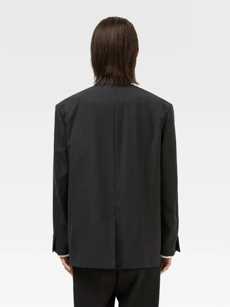 WOOL KIMONO BLAZER JACKET 6