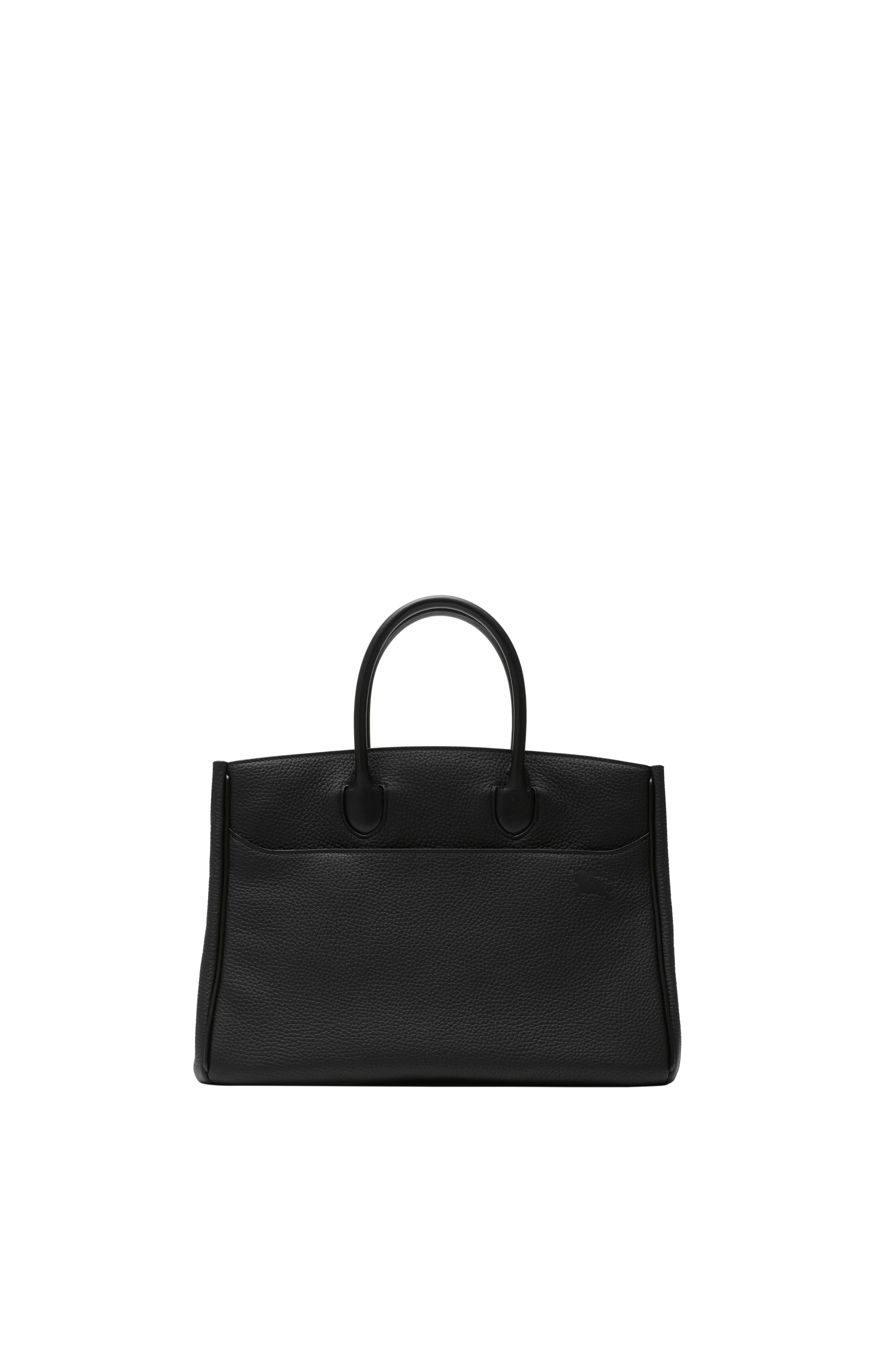 burberry Small Rocking Horse Tote in Black at Nordstrom - 5