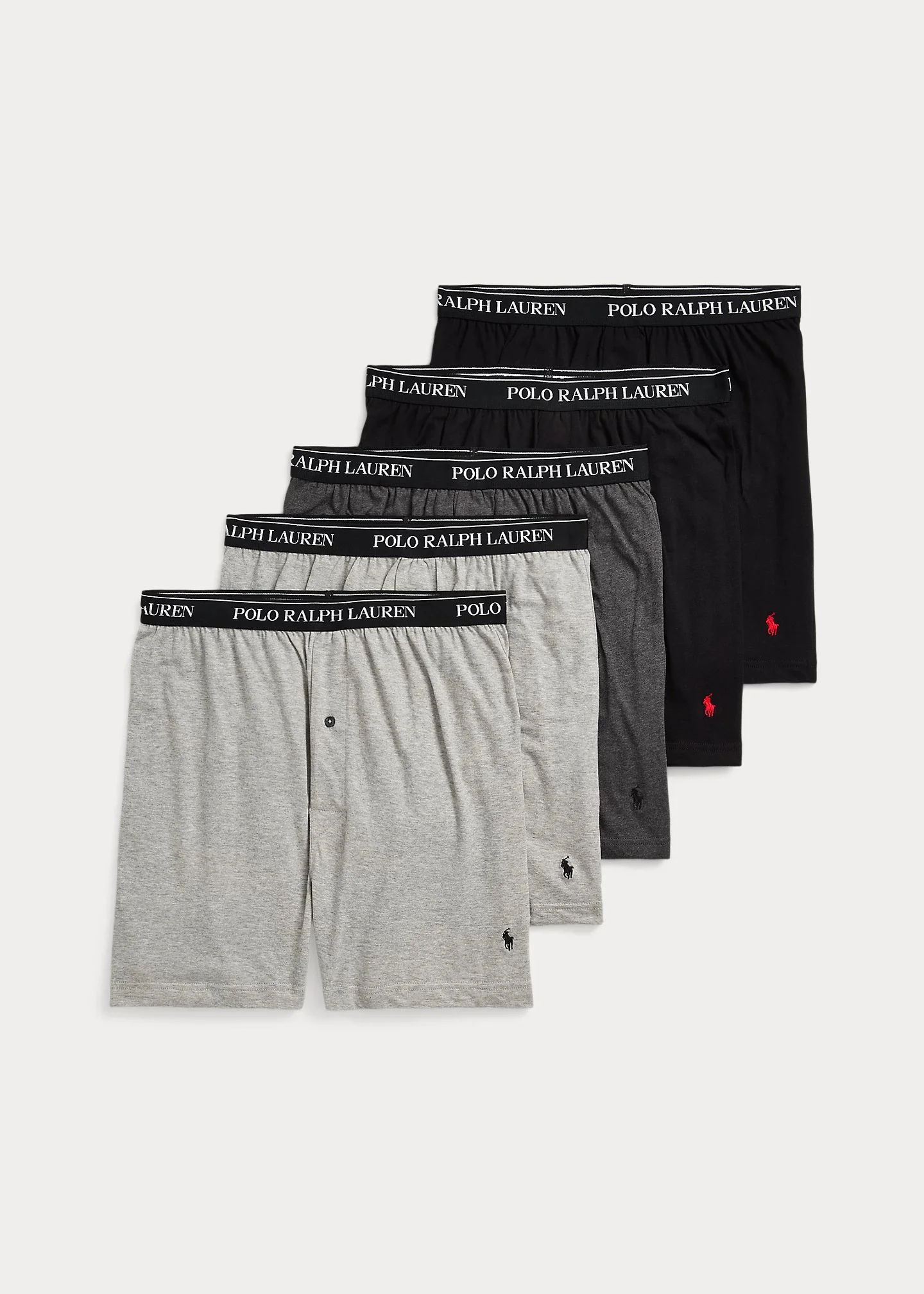 Classic Wicking Knit Boxer 5-Pack - 1