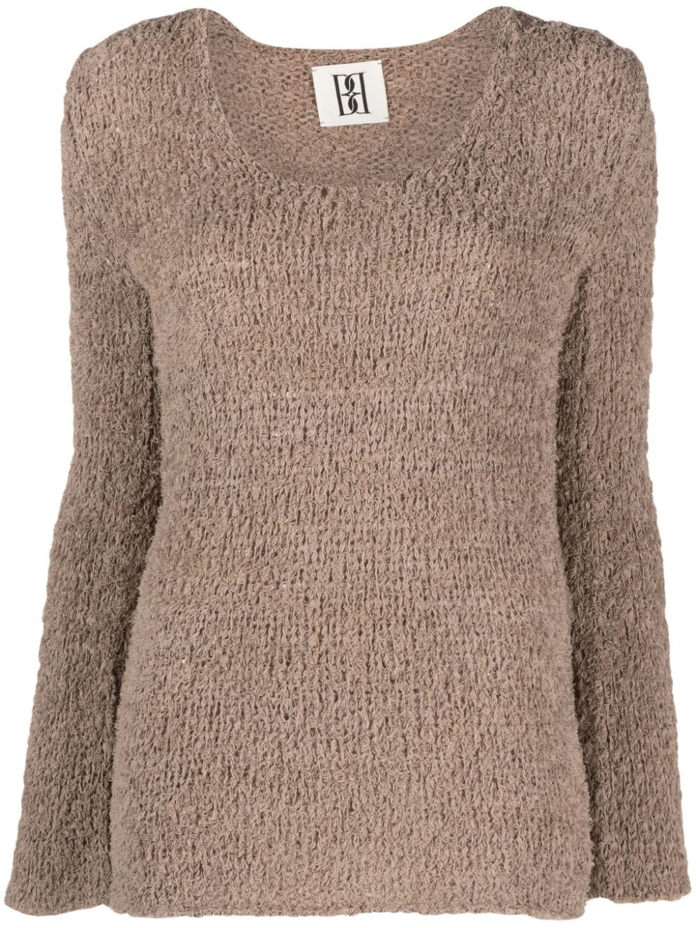 Pelira open-knit jumper - 1