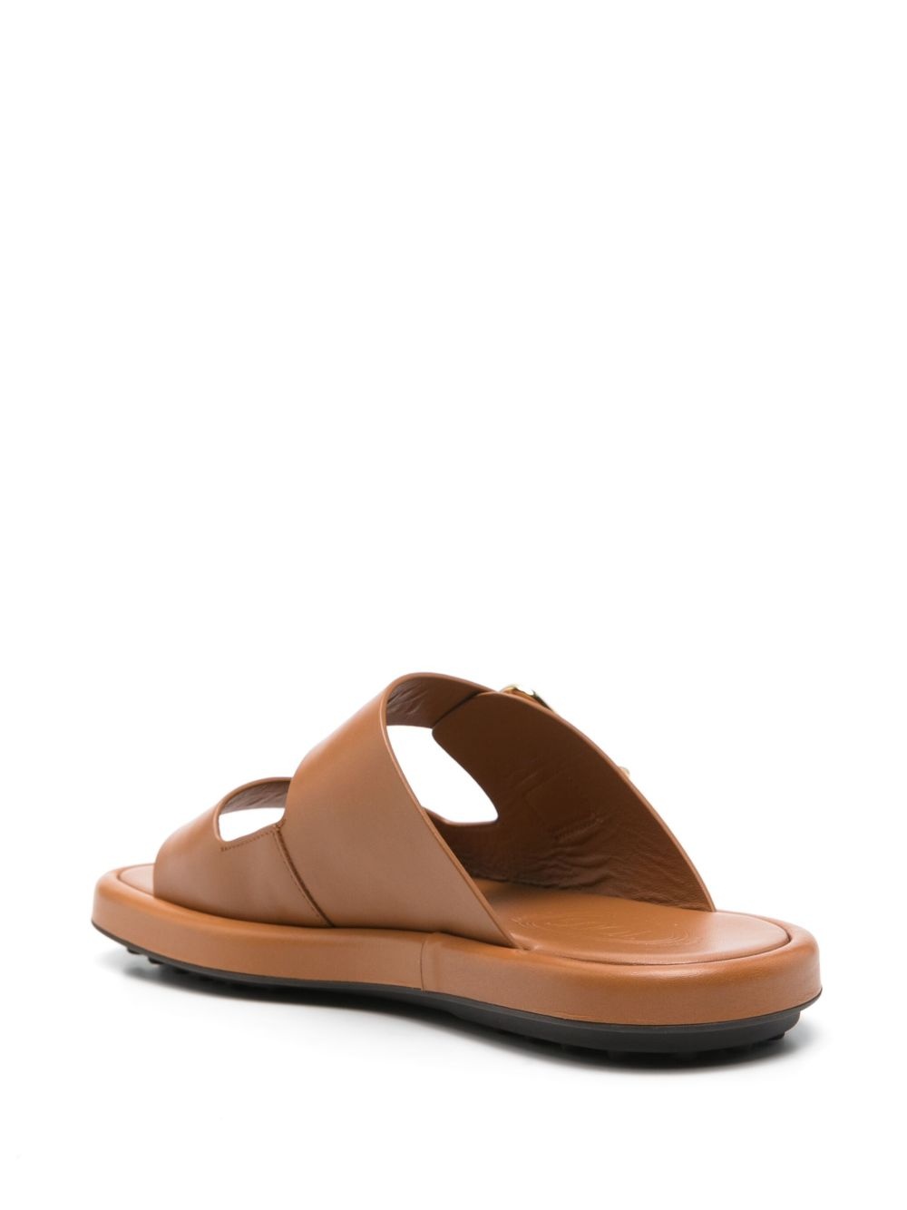 leather slides - 3