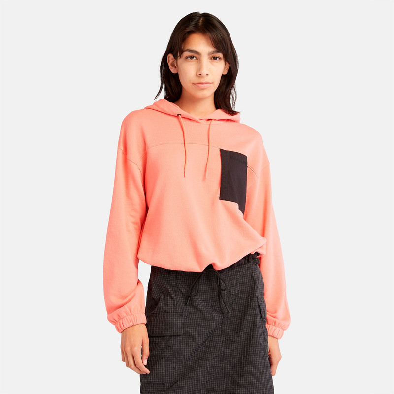Women's Mixed-Media Hoodie 3