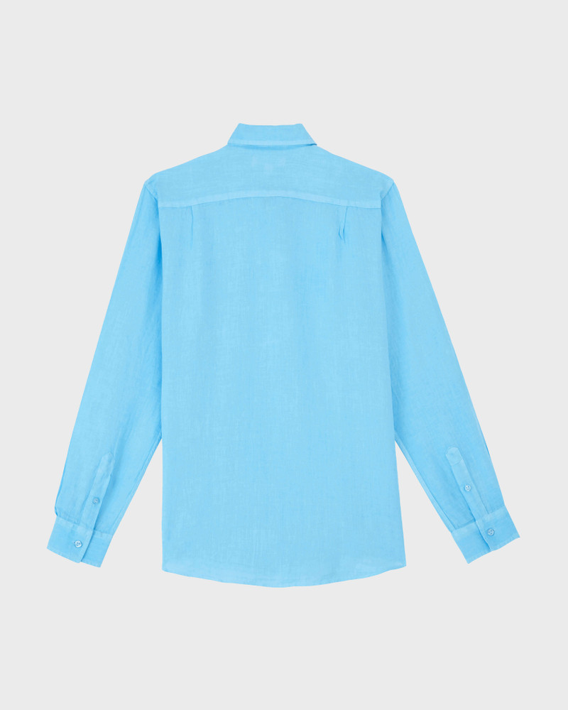Vilebrequin MEN LINEN SHIRT SOLID outlook