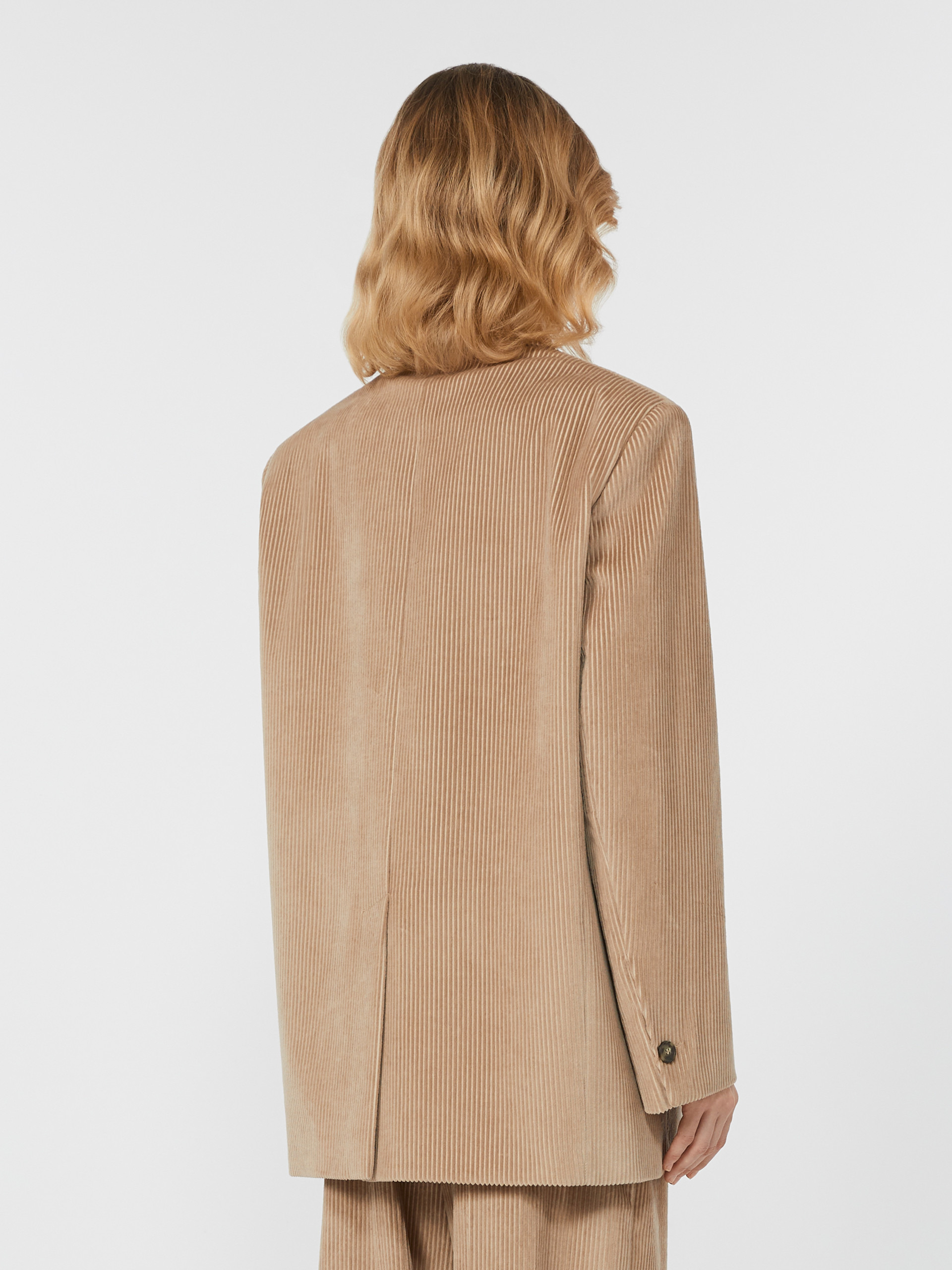 FORMIA Single-breasted velvet blazer - 4