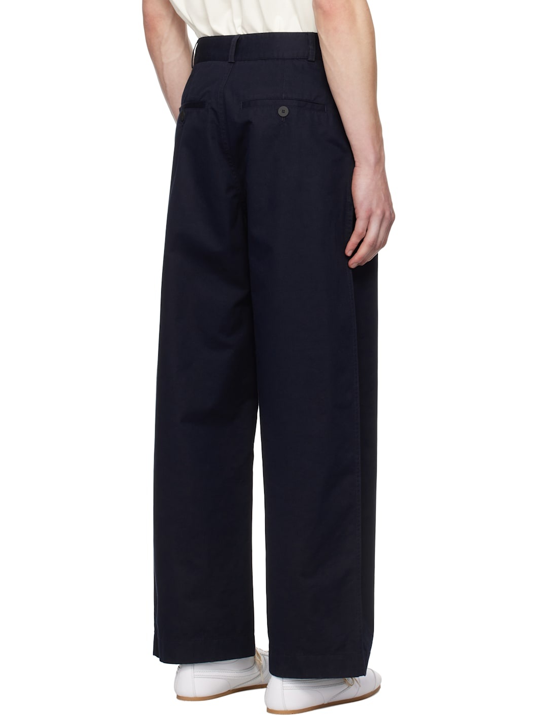 Navy Bosworth Trousers - 3