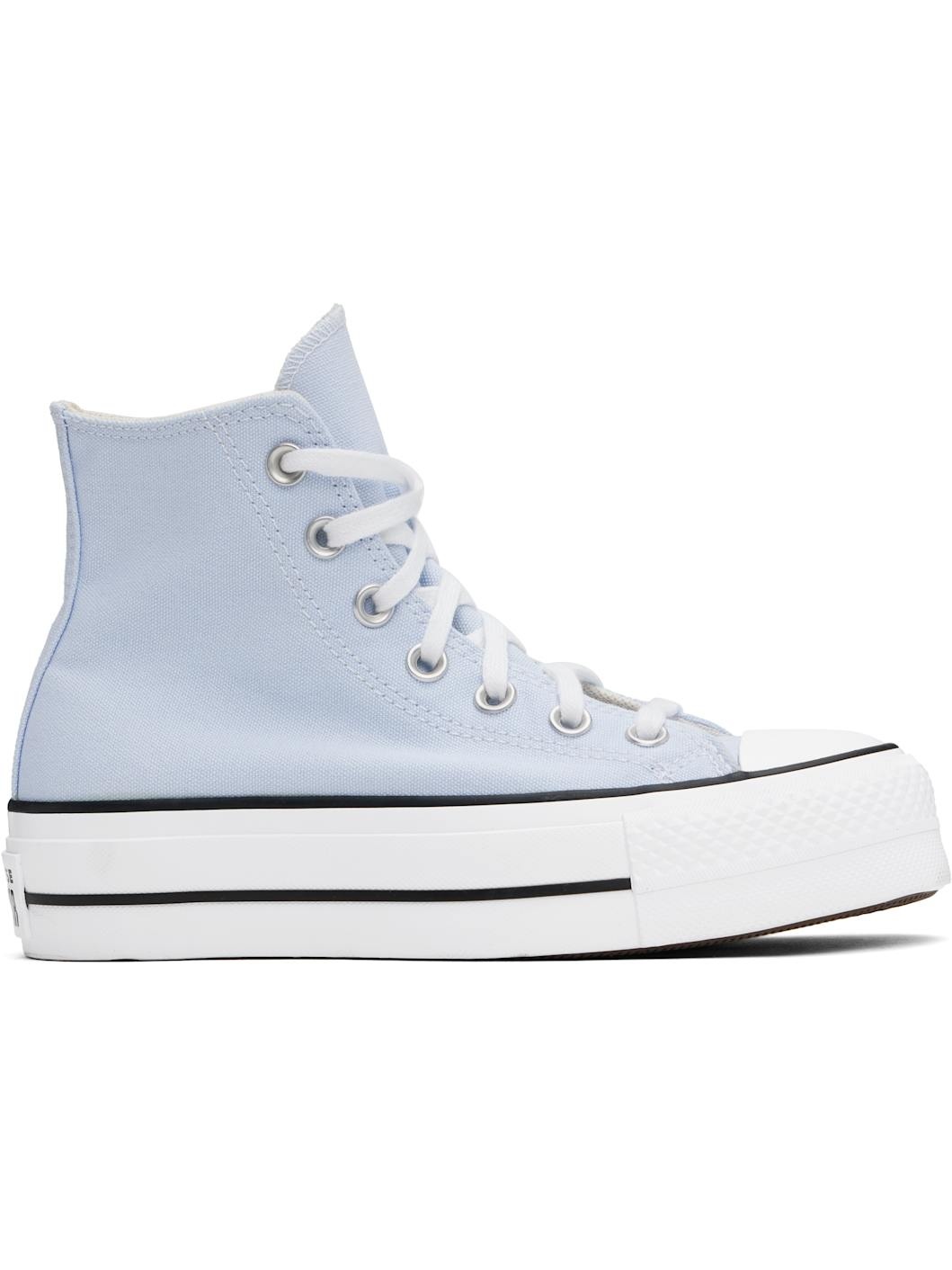 Blue Chuck Taylor All Star Lift Platform High Top Sneakers - 1