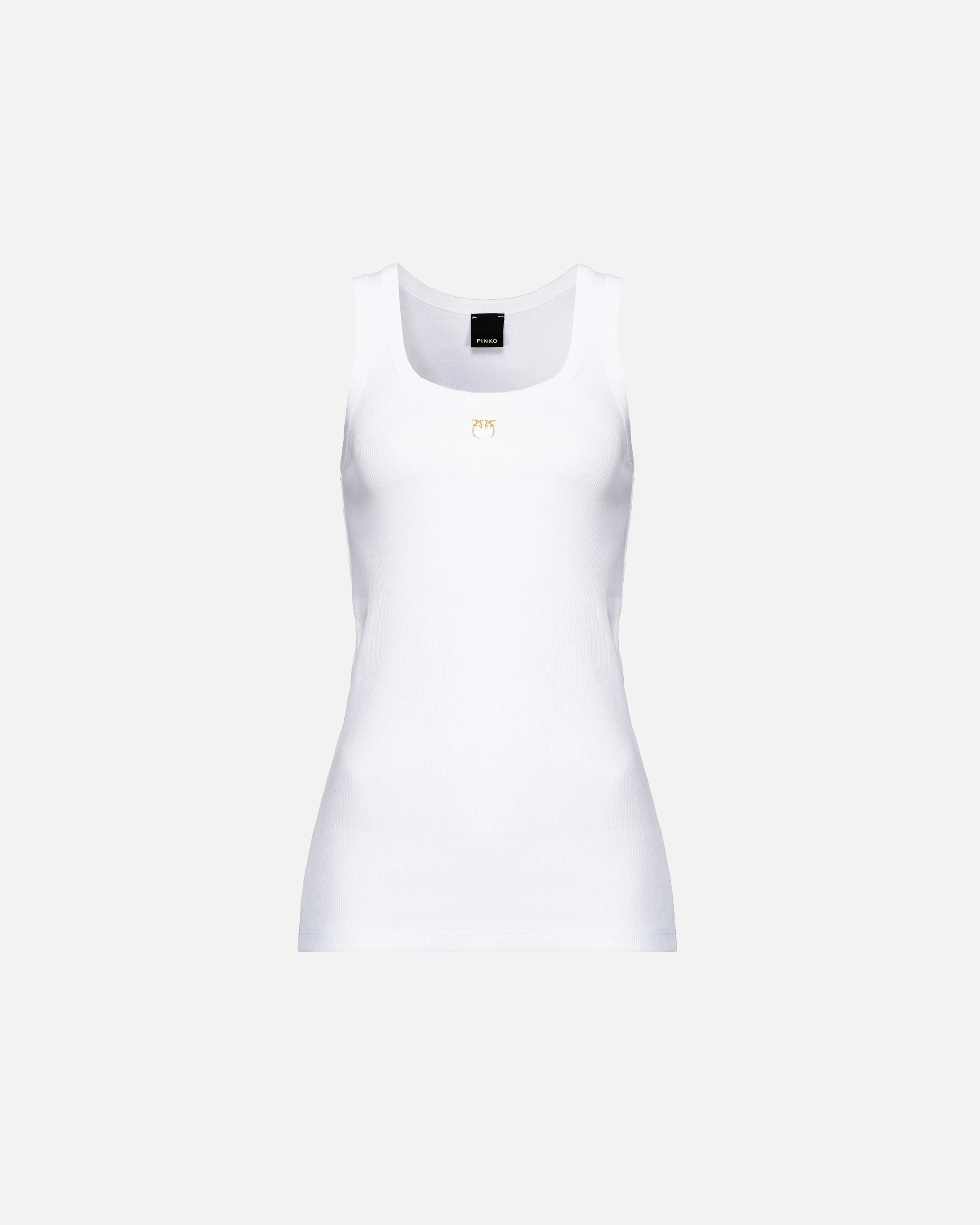 TANK TOP WITH LOVE BIRD EMBROIDERY - 1