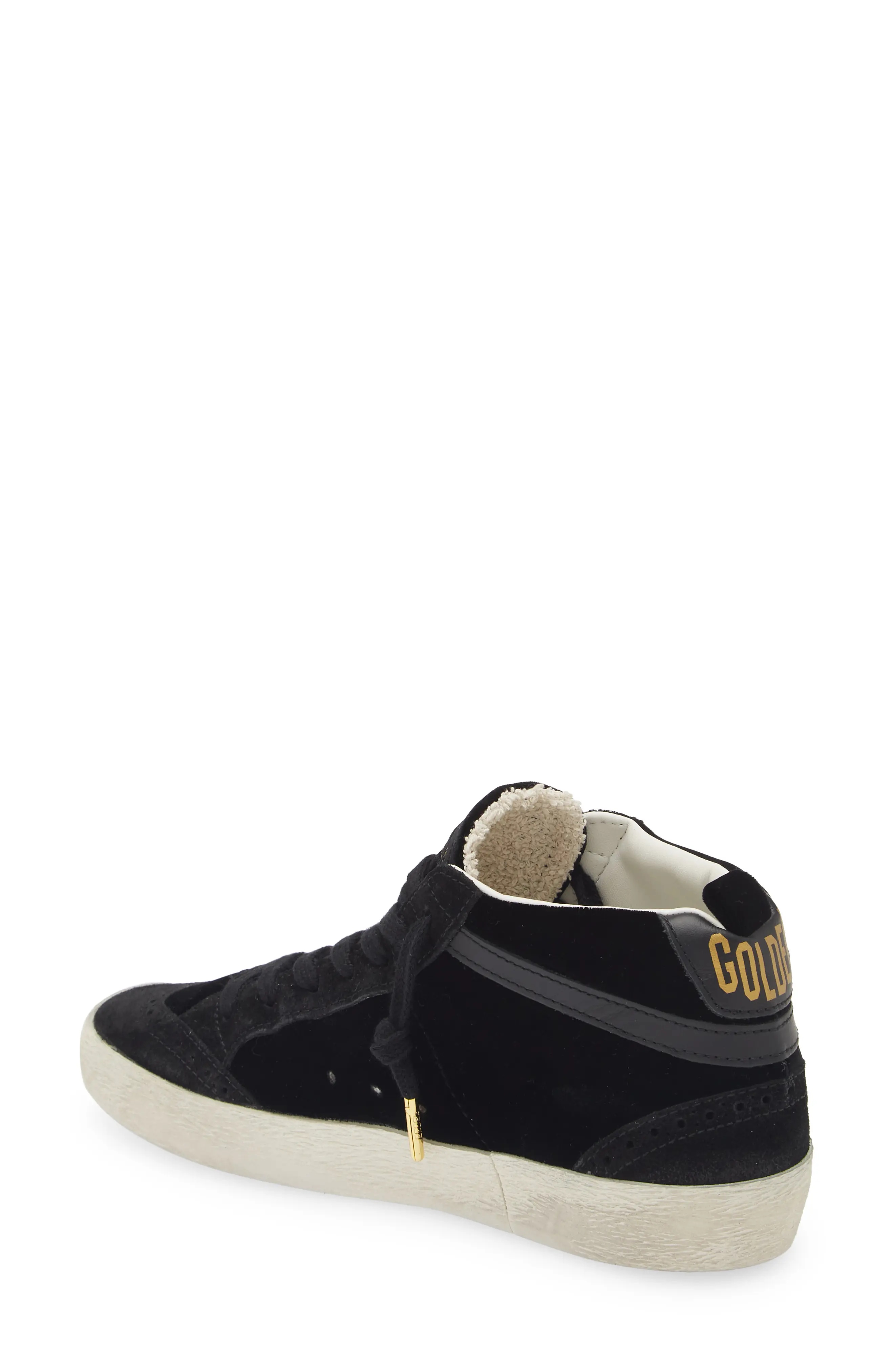 Mid Star Velvet Sneaker - 2