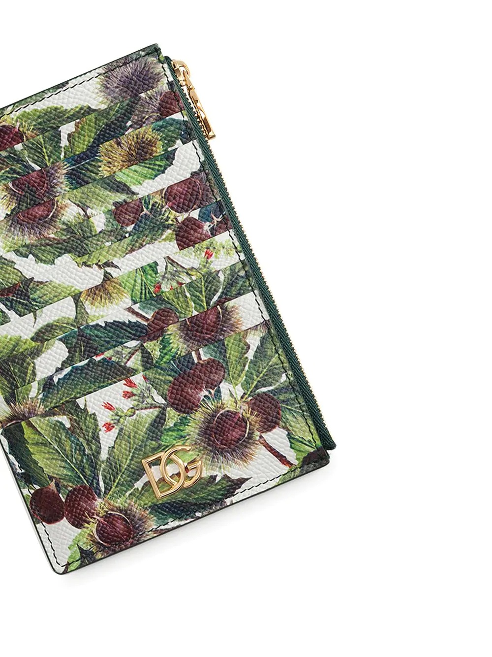 chestnut print cardholder - 3