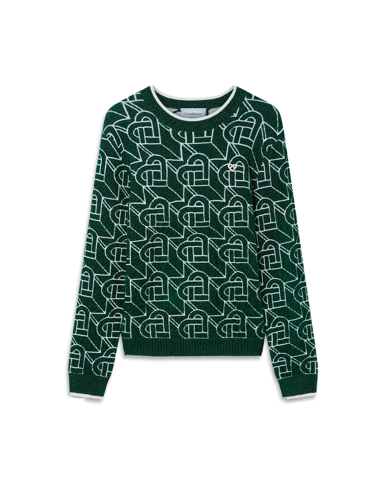 Heart Monogram Jumper - 1