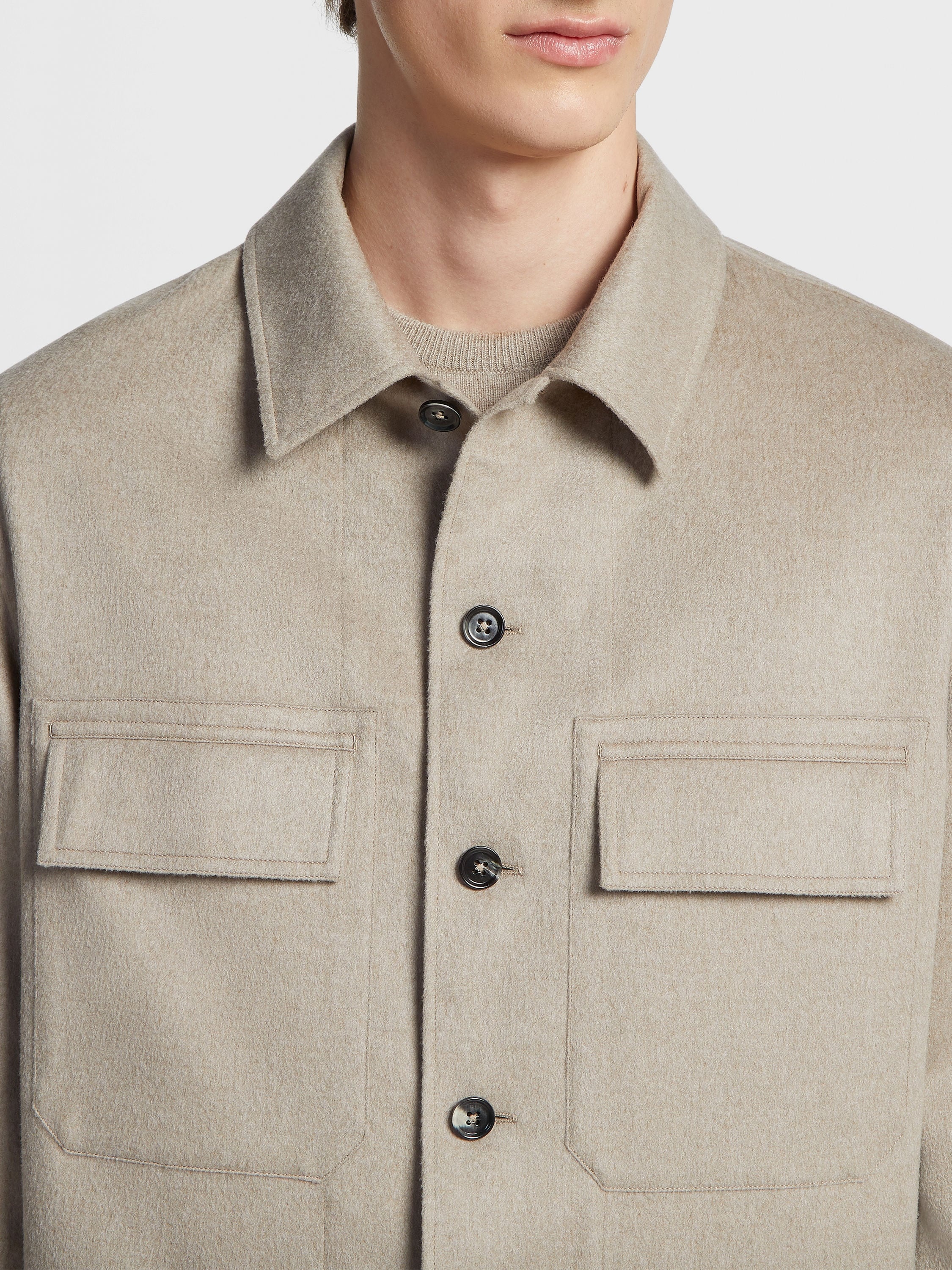 OASI CASHMERE ALBA OVERSHIRT - 3