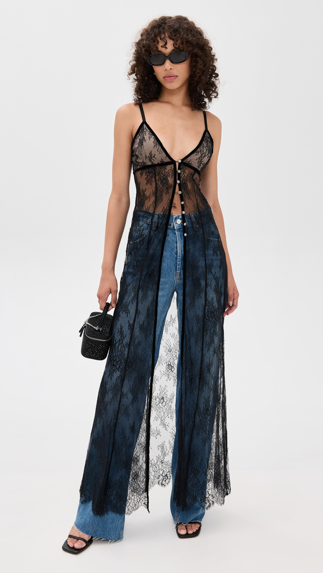 Melodie Lace Maxi Top - 4