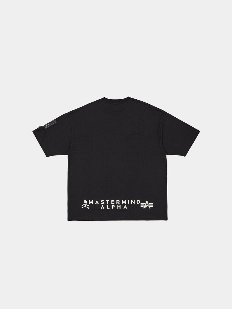 ALPHA INDUSTRIES ALPHA X MASTERMIND GRAPHIC LOGO TEE outlook