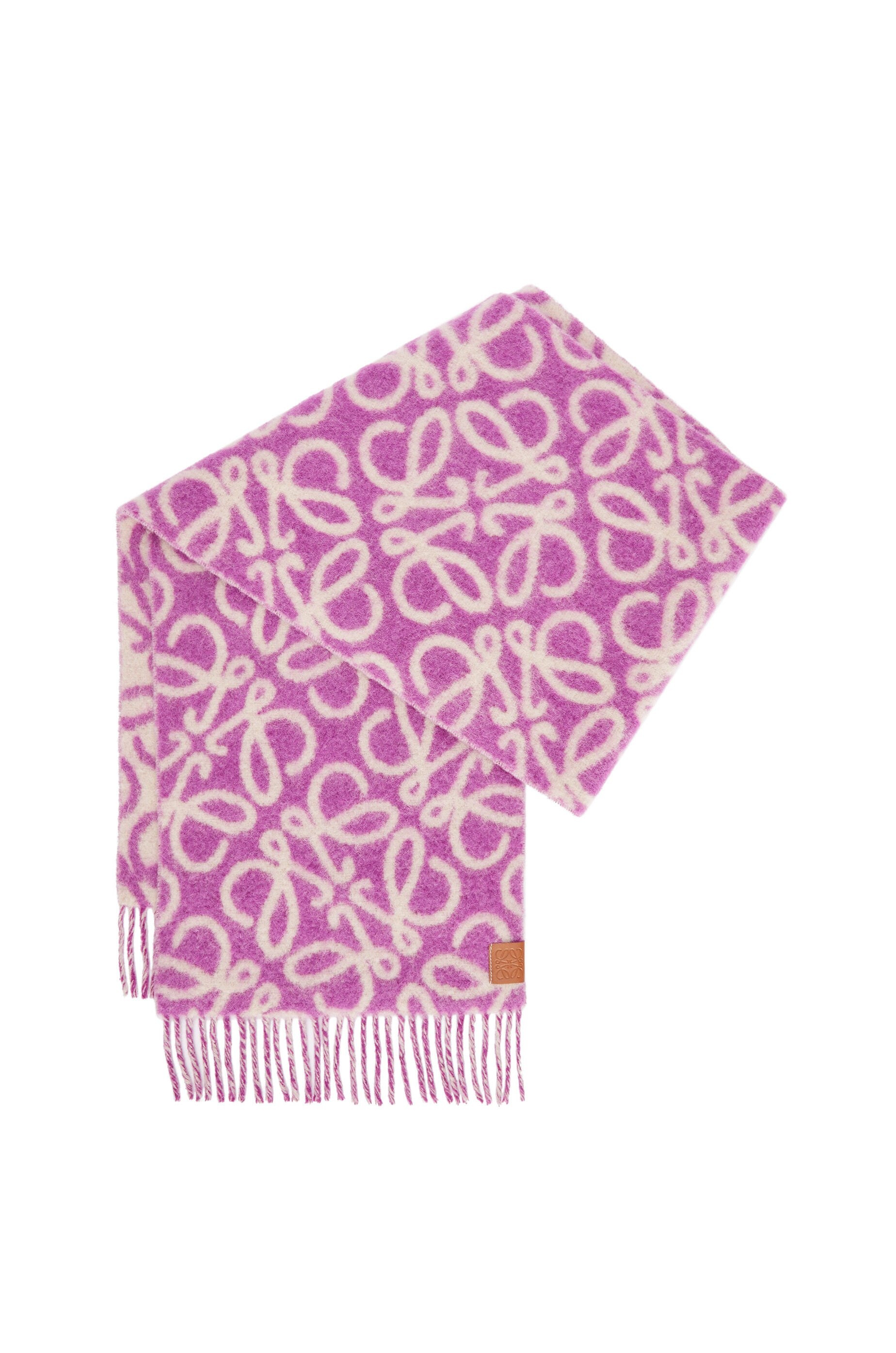 Anagram scarf in alpaca and wool - 2
