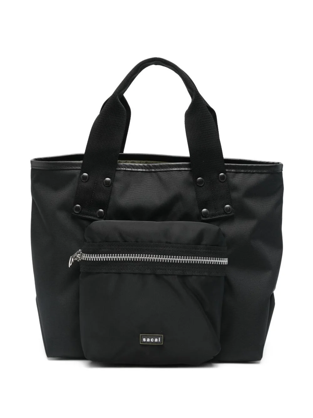 Pocket medium nylon tote - 1