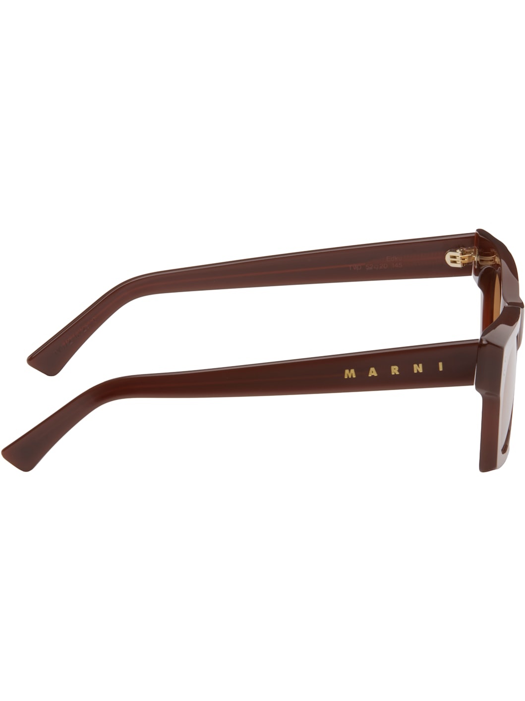 Brown RETROSUPERFUTURE Edition Edku Sunglasses - 2