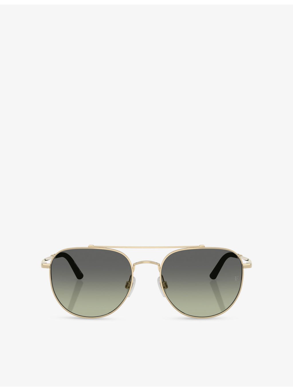 OV1346S R-10 Pilot-Frame Metal Sunglasses - 1