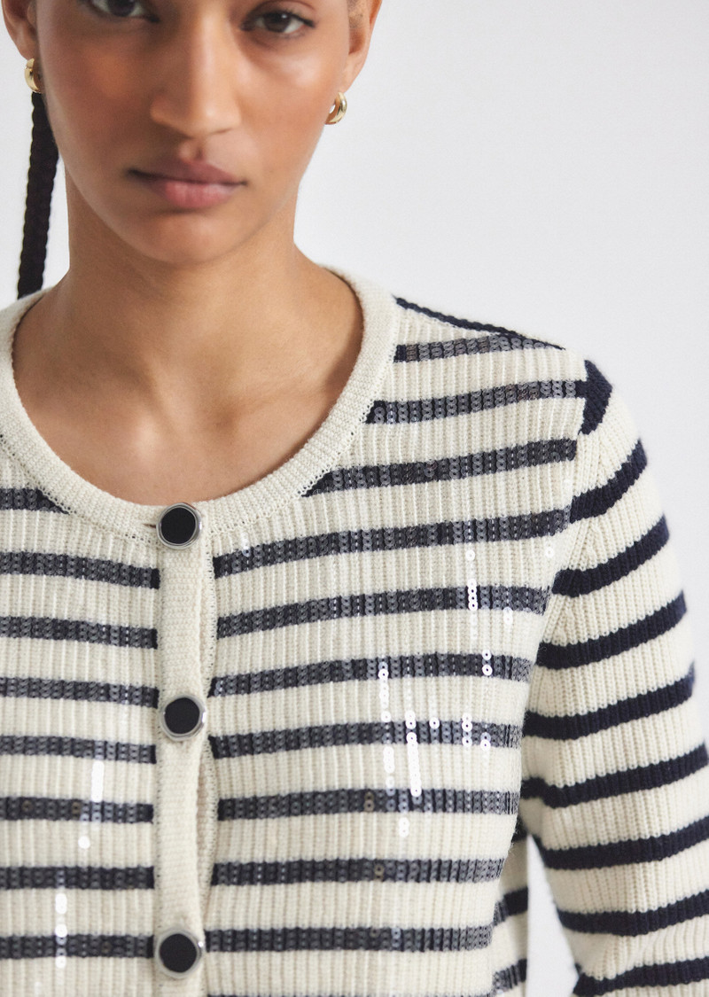 NEBULA SEQUIN CARDIGAN 3