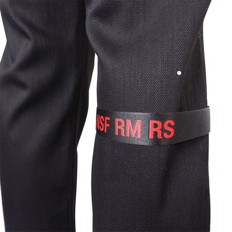 Patch and Tape Jeans  in Black 4