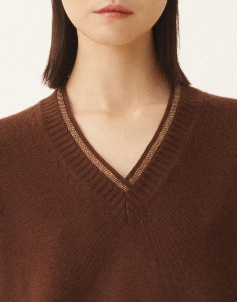Sweater in Platinum 5